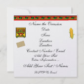 クワンザ招待状 招待状 (裏面)