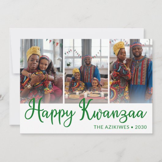 クワンザ3写真 シーズンカード (正面)