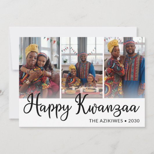 クワンザ3写真 シーズンカード (正面)