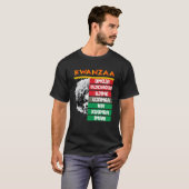 クワンザ4の原則 Tシャツ (正面フル)