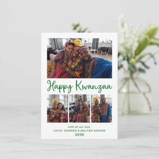クワンザ4枚 シーズンカード (スタンド正面)