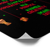 クワンザ7原則ツリー統一信義図 ポスター (角)