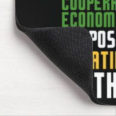 クワンザ7原則ユニティ自己決定 マウスパッド (コーナー)