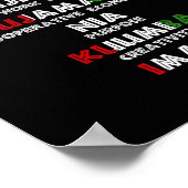 クワンザ・アフリカ・アメリ誇りを持ったカの7つの原則 ポスター (角)