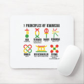 クワンザ・アフリカ・アメリ誇りを持ったカの7つの原則 マウスパッド (マウス)