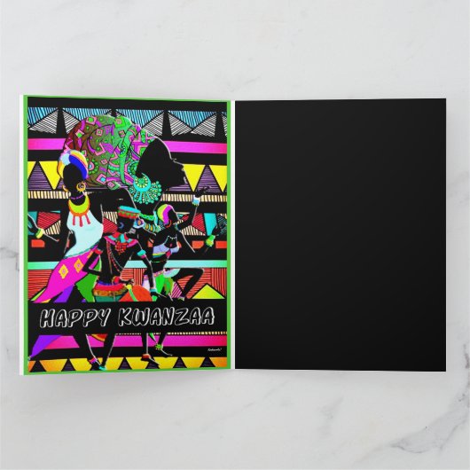 クワンザ カード (内部)