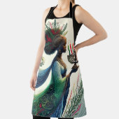 クワンザ・キナーラの美女 エプロン (インサイチュ)