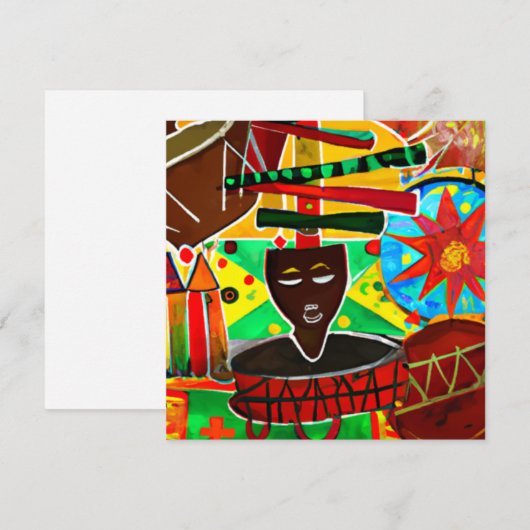 クワンザ シーズンカード (正面/裏面)