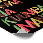 クワンザ・セブン・プリンシプル ポスター (角)