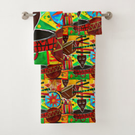 クワンザ バスタオルセット