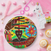 クワンザ ペーパープレート (パーティー)