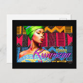 クワンザ ポストカード (正面/裏面)