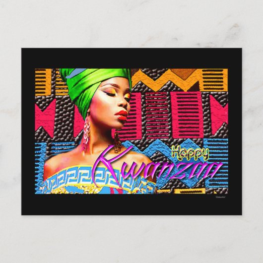 クワンザ ポストカード (正面)