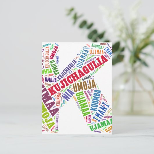 クワンザ ポストカード (スタンド正面)