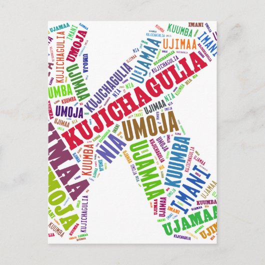 クワンザ ポストカード (正面)