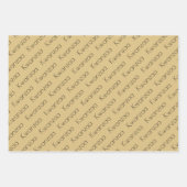 クワンザ ラッピングペーパーシート (正面3)