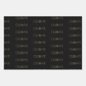 クワンザ ラッピングペーパーシート (正面2)