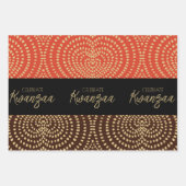 クワンザ ラッピングペーパーシート (正面)