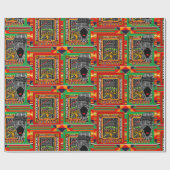 クワンザ ラッピングペーパー (フラット)