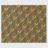 クワンザ ラッピングペーパー (フラット)