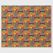 クワンザ ラッピングペーパー (フラット)