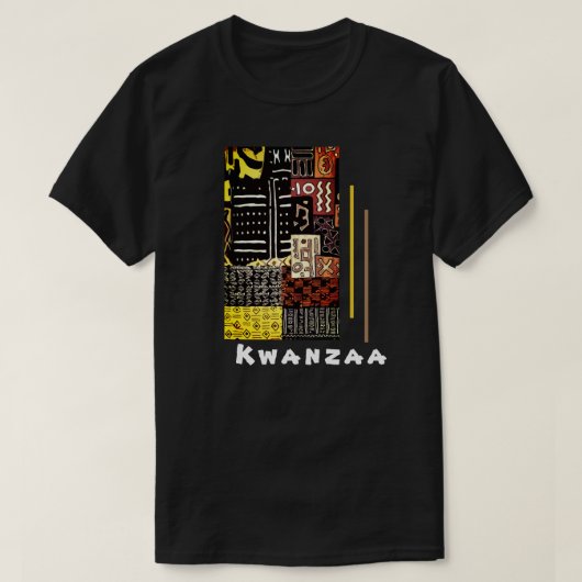 クワンザ Tシャツ (デザイン正面)