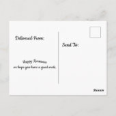 クワンツァサンタ ポストカード (裏面)