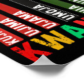 クワンツァーキナーラハッピークワンツの七原則 ポスター (角)