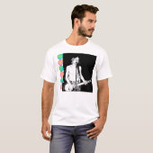 クワーティーのマスターのレトロバンド写真 Tシャツ (正面フル)