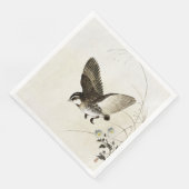 クワ飛んでいるイル紙ナプキン (コーナー)