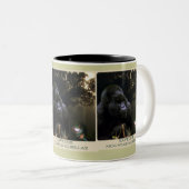クンガマウンテンゴリラワイルドライフサポーターMug ツートーンマグカップ (正面右)
