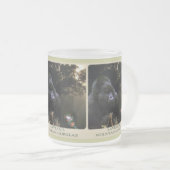 クンガマウンテンゴリラワイルドライフサポーターMug フロストグラスマグカップ (正面右)