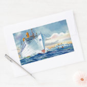 クンショルムとグリプショルムアットシー 長方形シール (封筒)