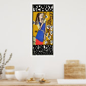 クンストシャウウィーン美術展ポスター – Kokoschka ポスター (キッチン)