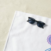 クンダリニヨガチャクラズベビーオープン ビーチタオル (インサイチュ)