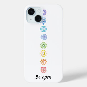 クンダリニヨガチャクラズベビーオープン iPhone 15ケース