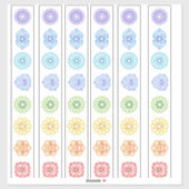 クンダリーニチャクラ線 シール (シート)