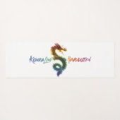 クンダリーニヨガマットアセンションプラクティス ヨガマット (裏面(横))