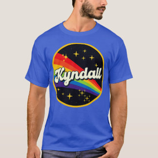 クンダルレインボーイン宇宙ヴィンテージスタイル Tシャツ