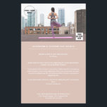 クンデンスペジフィシェールフォート チラシ<br><div class="desc">Kundenspezifischer Foto-Flyer in Beige - Braun.Gut geeignet fur Yoga、フィットネスウントとDienstleistungen.Editieren Sie ihr Produkt einfach in dem Sie ihr Foto / Logo/ QRコードhochlandedとiren文字eingeben.Sie konen die Schriftart,  Farbe und die die Position indivell durch "weitere Personalisierung" auswahlen.</div>