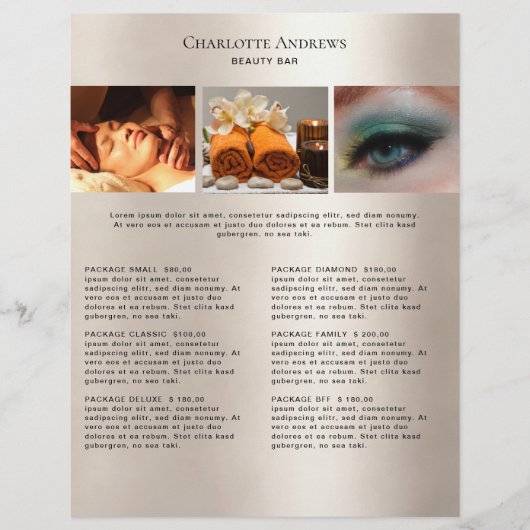 クンデンスペジフィッシャーフォートプリリスンサロンフライヤー (正面)