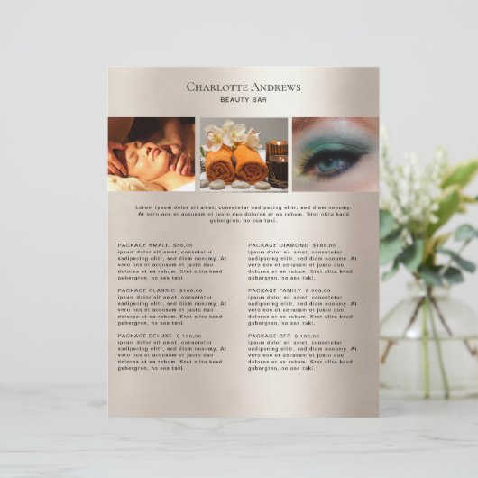 クンデンスペジフィッシャーフォートプリリスンサロンフライヤー (スタンド正面)