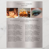 クンデンスペジフィッシャーフォートプリリスンサロンフライヤー (正面)