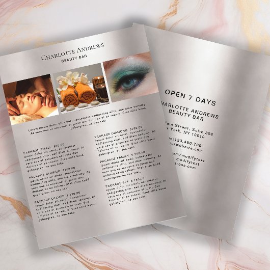 クンデンスペジフィッシャーフォートプリリスンサロンフライヤー