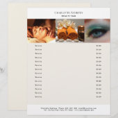 クンデンスペジフィッシャーフォートプリリスンサロンフライヤー (正面/裏面)