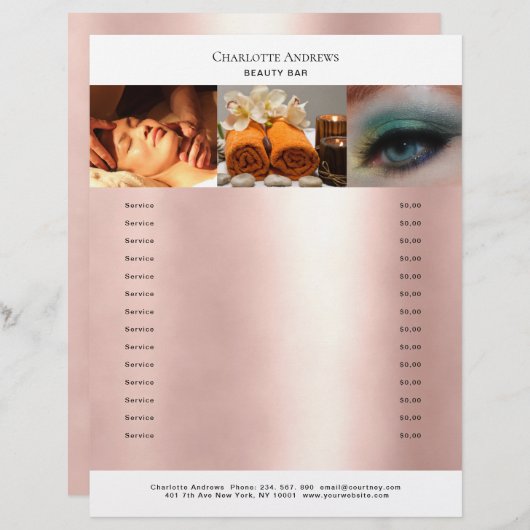 クンデンスペジフィッシャーフォートプリリスンサロンフライヤー (正面/裏面)