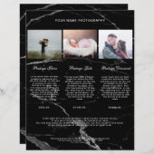 クンデンスペツィフィッシュブラックマーブルフォートプレスリスト (正面/裏面)