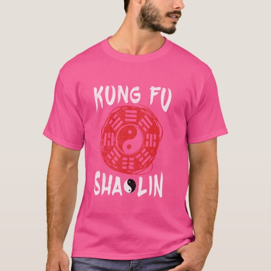 クンフシャオリン中国の武術アーツマスターマルティア Tシャツ (正面)