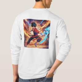 クンフーファイター3プラスシンボル Tシャツ