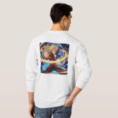 クンフーファイター6プラスシンボル Tシャツ (裏面フル)